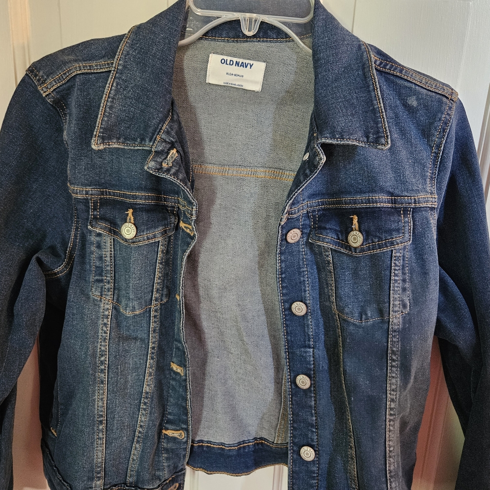 Old Navy Dark Blue Denim Jacket